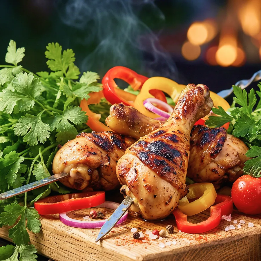 Шашлык из куриных ножек