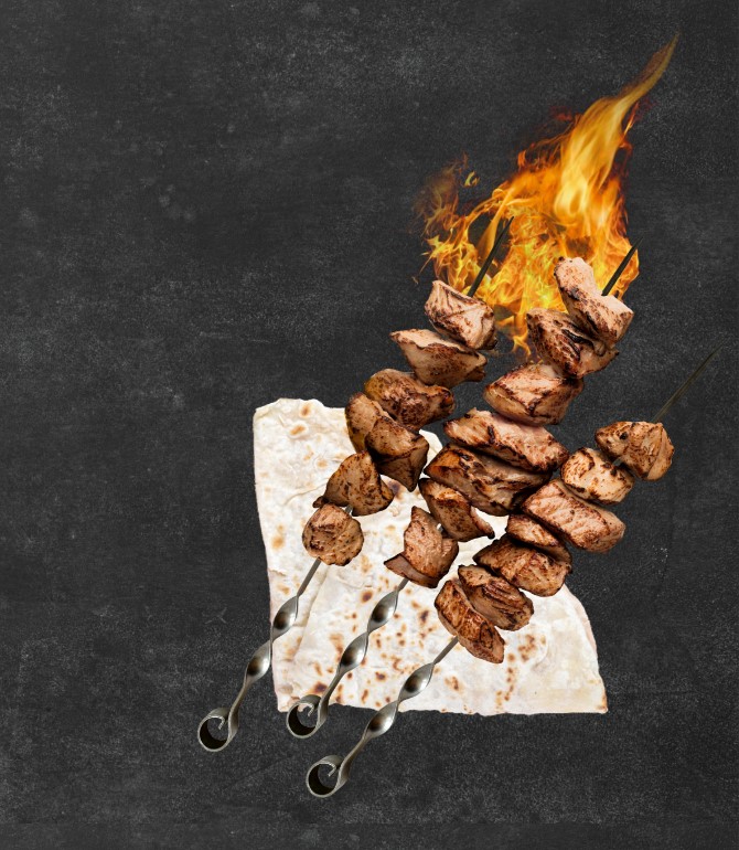 Шашлык из свинины (шея)